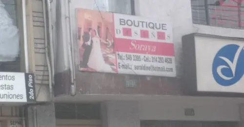 BOUTIQUE DISENOS SORAYA BOUTIQUE DISENOS SORAYA